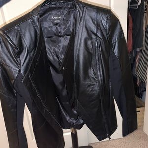 Xsmall Bebe leather blazer